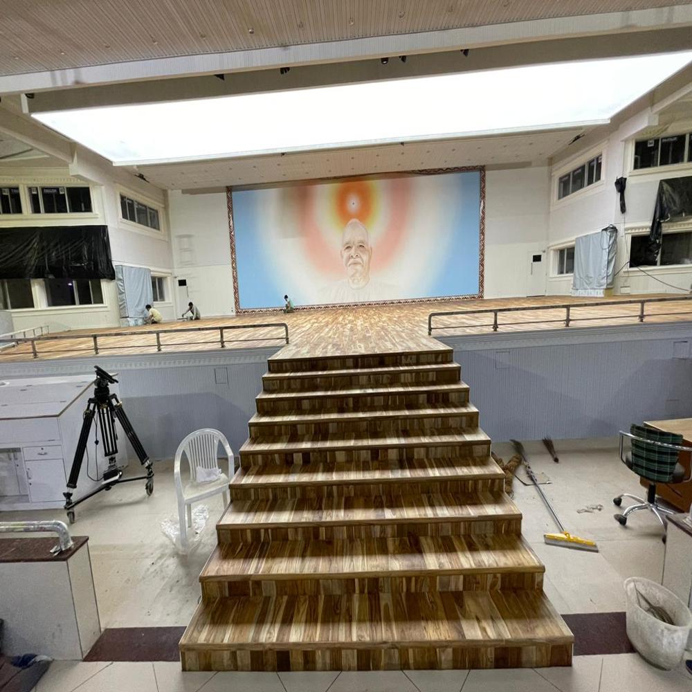 Customized Pvc 3d Led Light Stretch Ceiling - Features: Waterproof