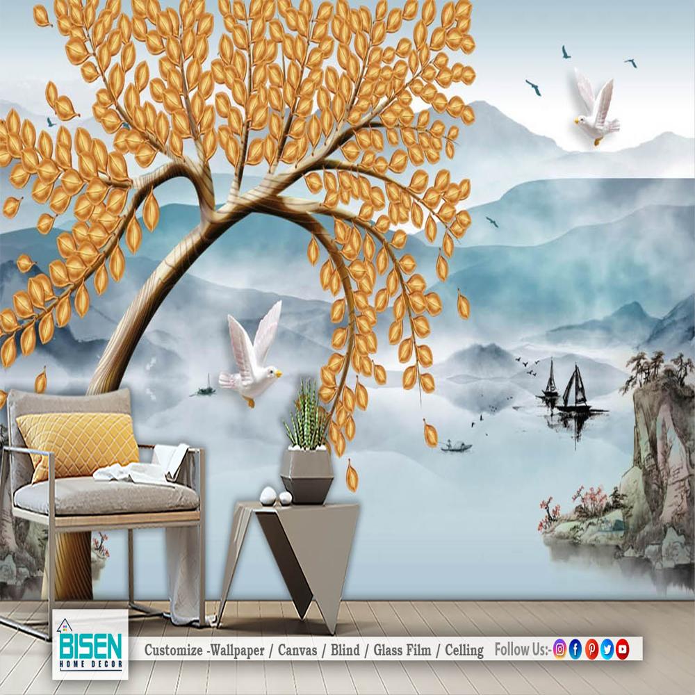 Custom Wall Mural - Material: Non Woven