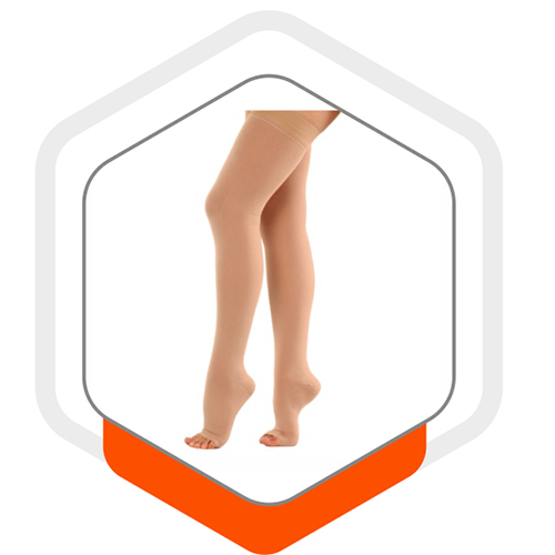 Medical Compression Stocking Thigh High (Pair)