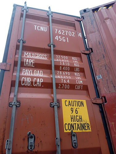 20 Ft MS Open Top Container