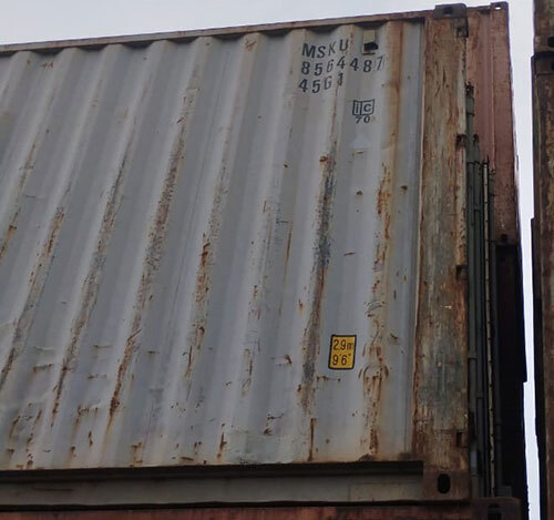 20 Ft MS Heavy Duty Open Top Container