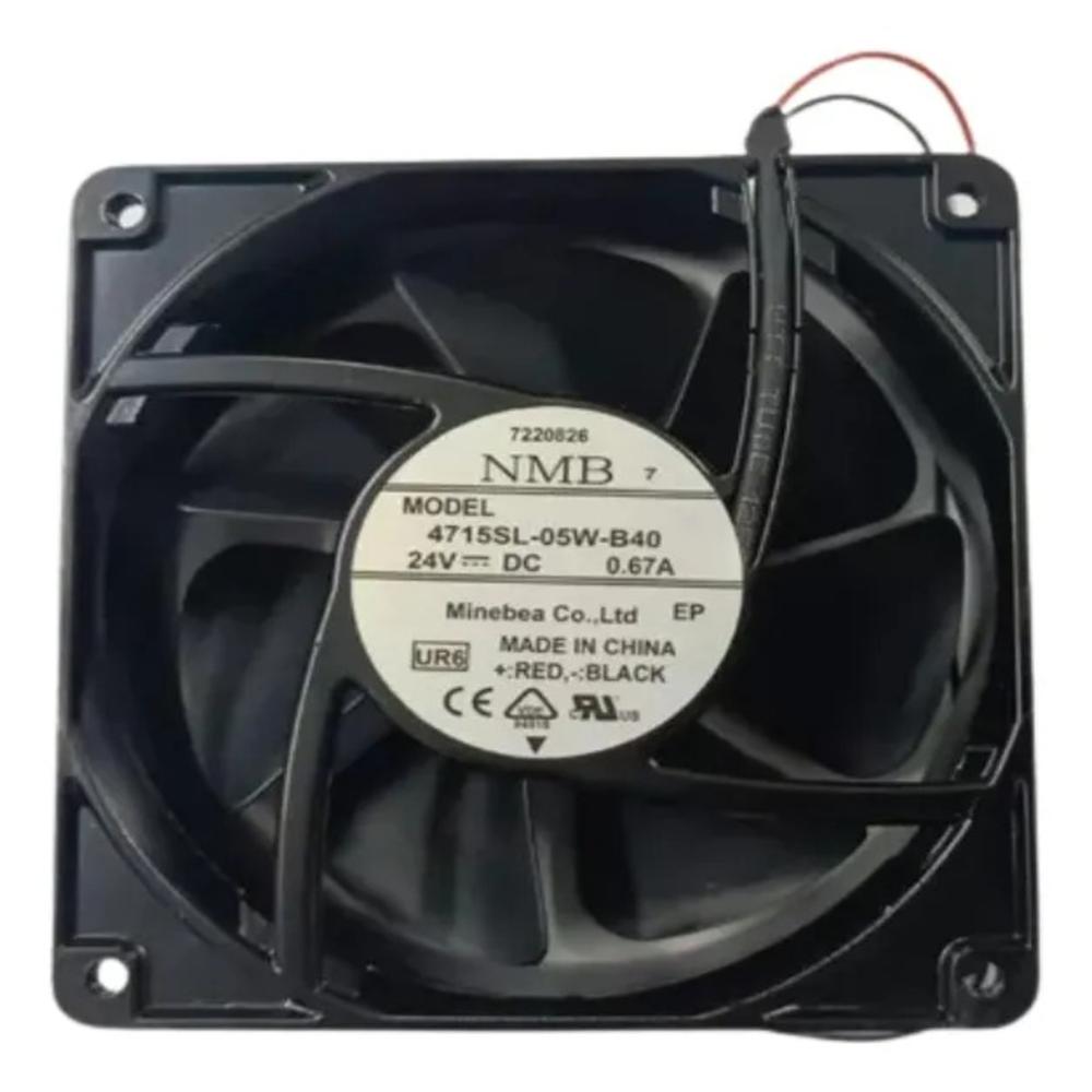 NMB-MAT 4715SL-05W-B40 24V 0.67A 12028mm Ball Bearing Industrial Axial Cooling Fan