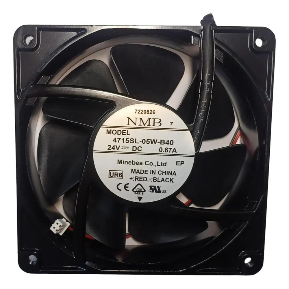 NMB-MAT 4715SL-05W-B40 24V 0.67A 12028mm Ball Bearing Industrial Axial Cooling Fan