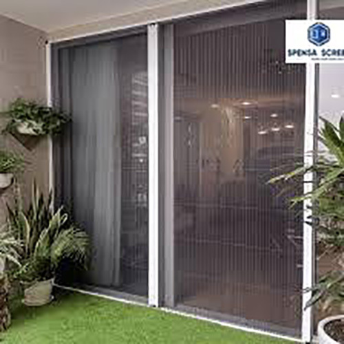 Fiberglass Pleated Mesh Doors