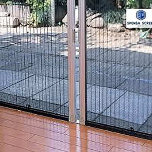 Fiberglass Pleated Mesh Doors