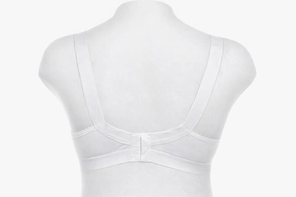 White Color Cotton Bra
