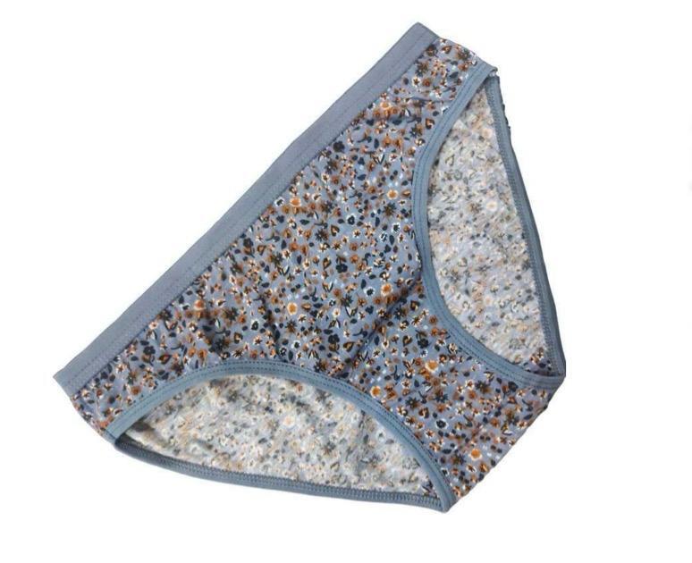 Stretchable Cotton Hipster Printed Panties
