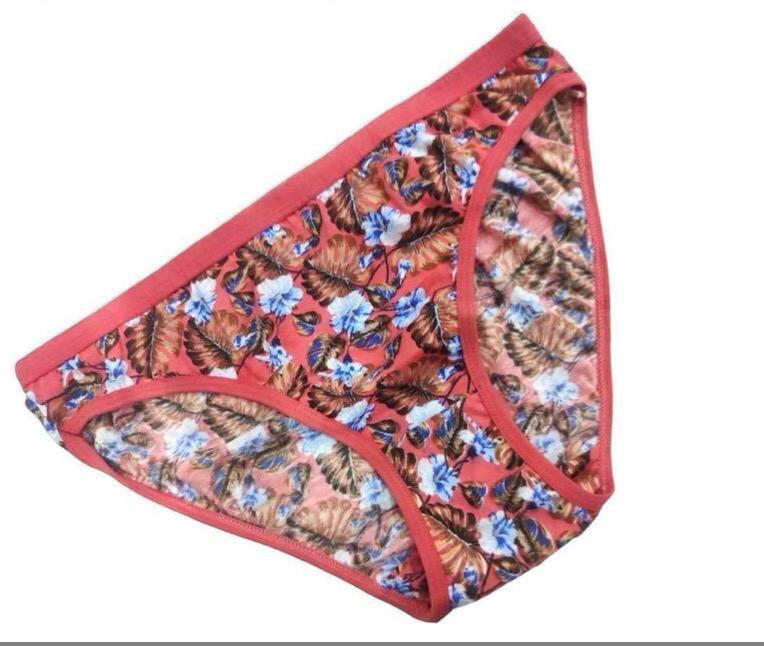 Pink Printed Ladies Pantie