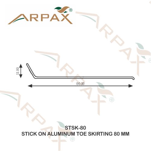 STSK-80 Stick On Aluminum Toe Skirting