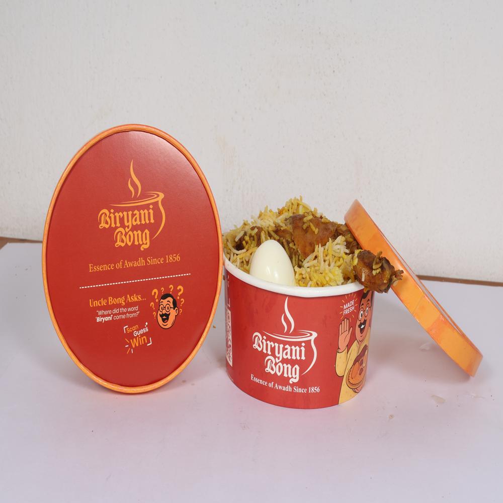 Customise Branded Paper Bowl Container