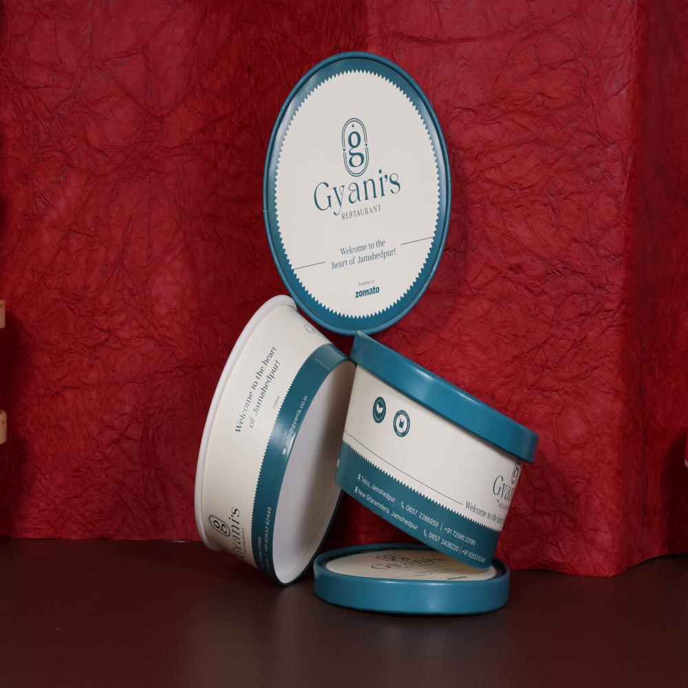 Customise Branded Paper Bowl Container