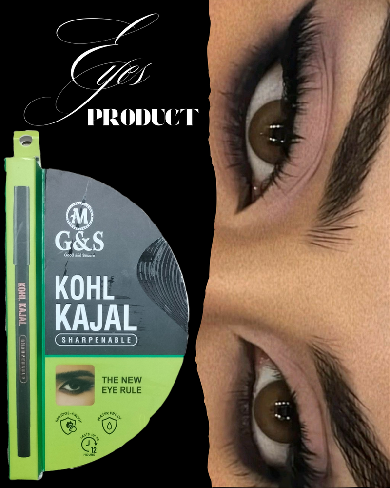 Herbal Kajal Cosmetic - Features: Smooth Texture
