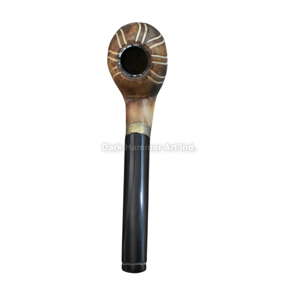 Hand Crafted medieval Horn PIPE