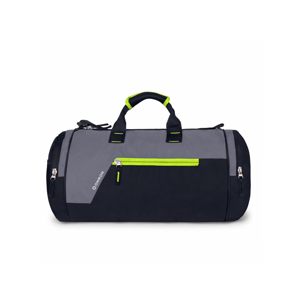 Duffel Gym Bag for Men & Women, Water-Resistant Sports & Travel Bag with Front Zipper Pocket