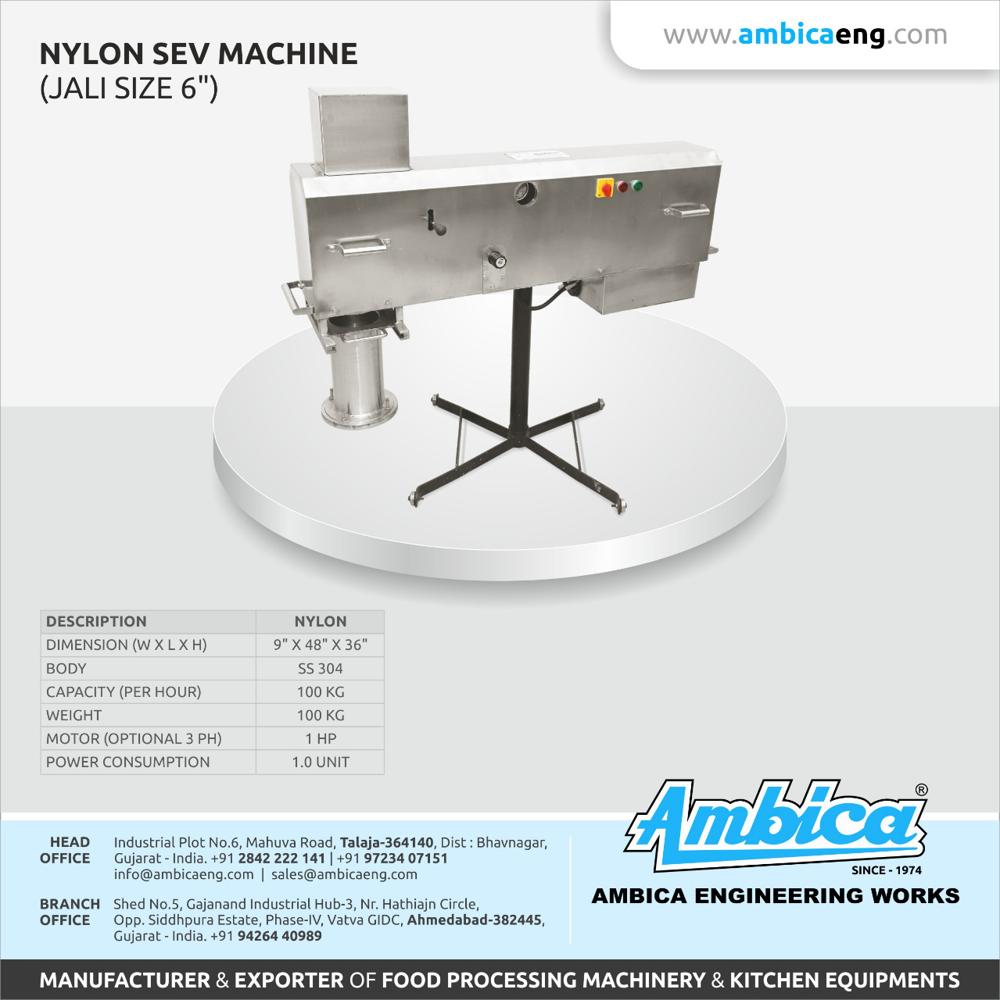 Ss Nylon Sev Machine - Automatic Grade: Semi Automatic