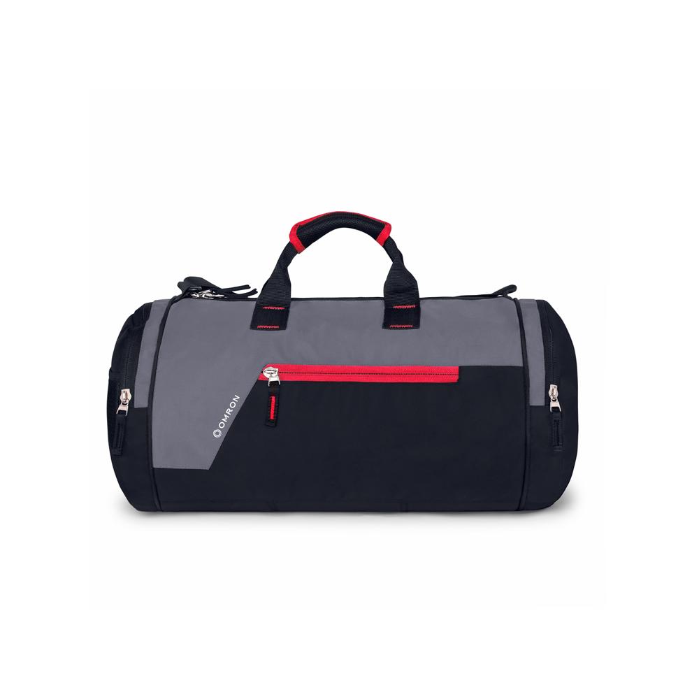 Duffel Gym Bag For Men & Women, Water-resistant Sports & Travel Bag With Front Zipper Pocket - Capacity: 22 Ltr
