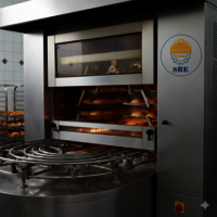 Gas Rotary Rack Oven - Feature: Lower Energy Consumption