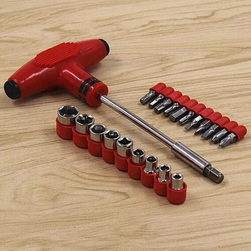24 Pcs T Shape Screwdriver Set