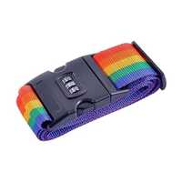 Nylon Luggage Strap Belt - Color: Multicolor