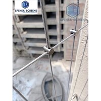 SS 316 Invisible Grills For Balcony