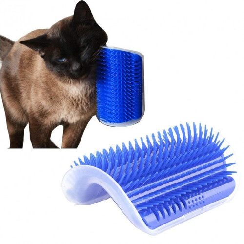 Self Groomer Pet Plastic Massage Device