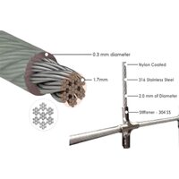 SS 316 Invisible Grills For Windows