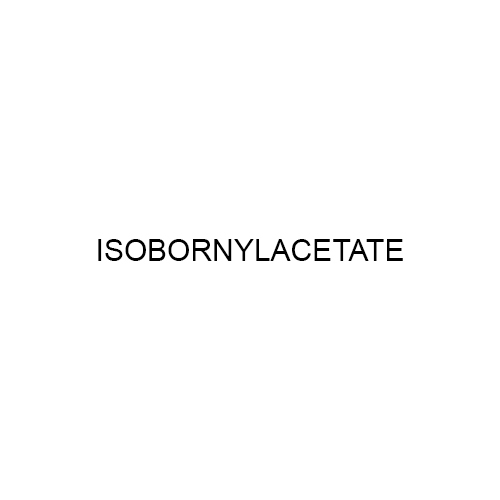 125-12-2 Isobornylacetate - Application: Industrial