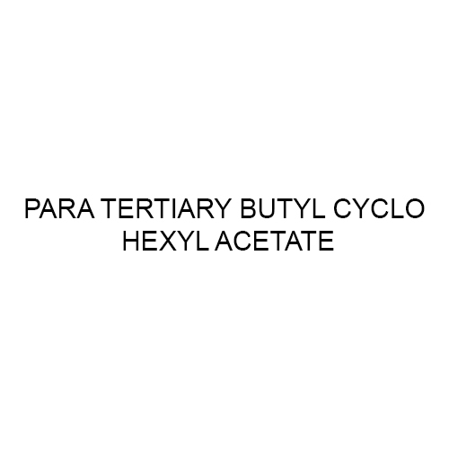 32210-23-4 Para Tertiary Butyl Cyclo Hexyl Acetate
