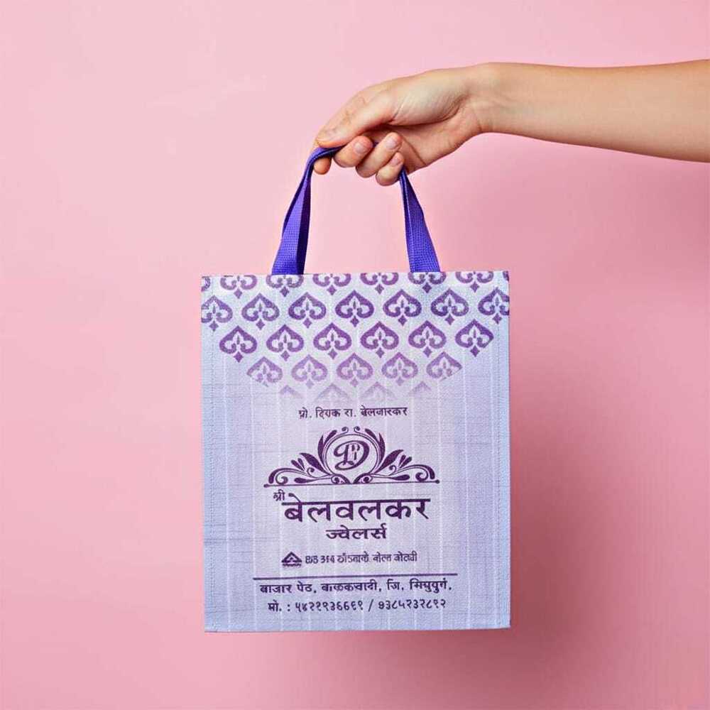 Loop Handle Non Woven Loop Bag