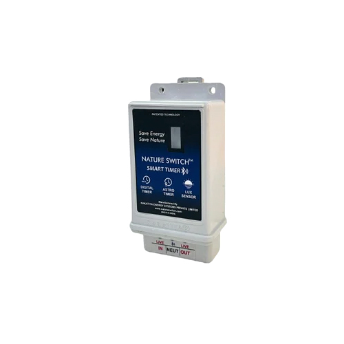 Smart Street Light Timer Switch - Color: Grey