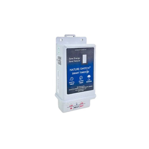 Smart Street Light Timer Controller - Color: Grey
