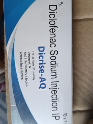 Diclofenac injection