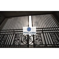 SS 304 Pleated Security Doors