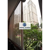 SS 304 Pleated Security Doors