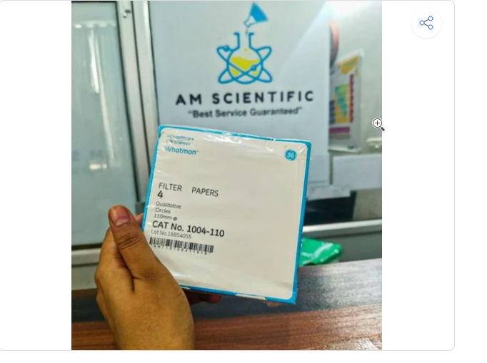 Whatman Qualitative Filter Paper Grade 4 110mm