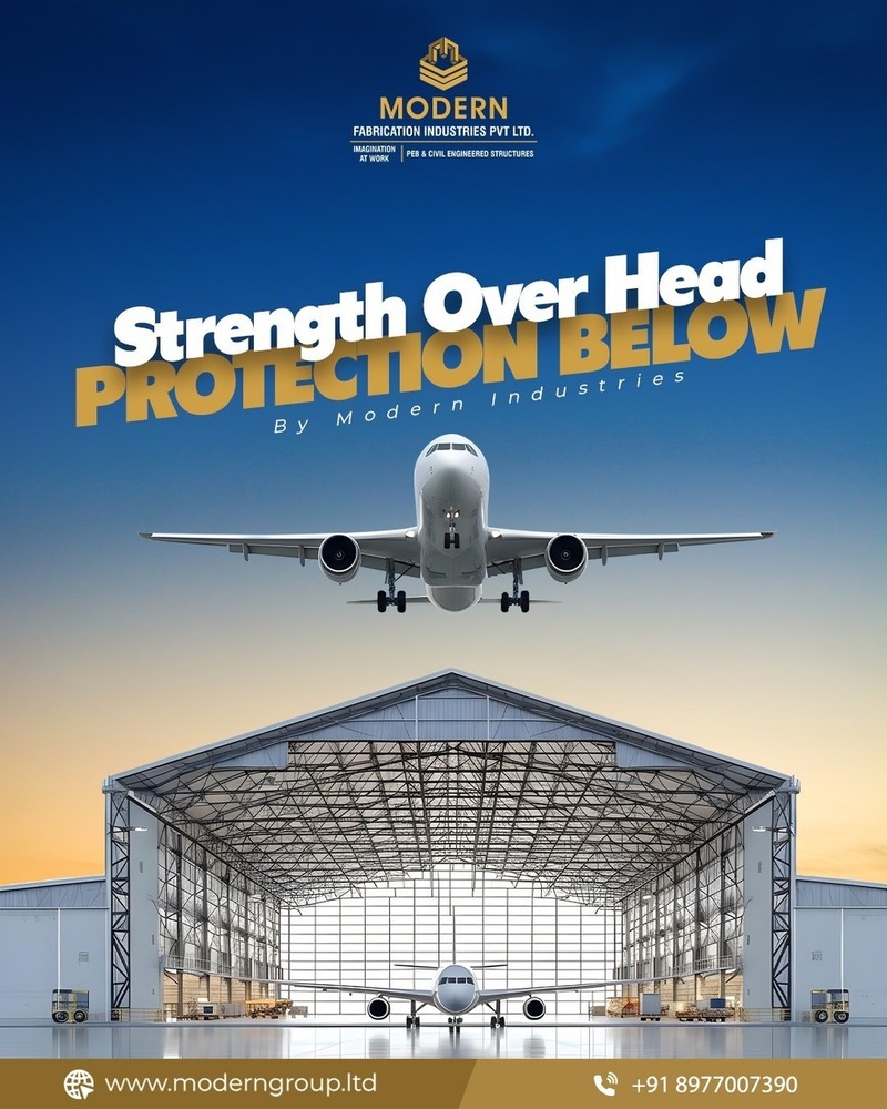 Prefabricated Aircraft hangars