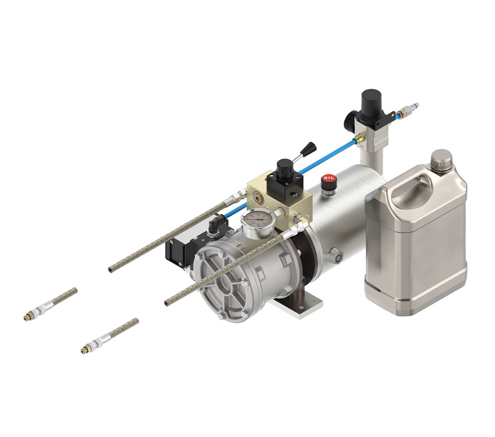 130mm Hydraulic Self-Centering Vise Pump Kits