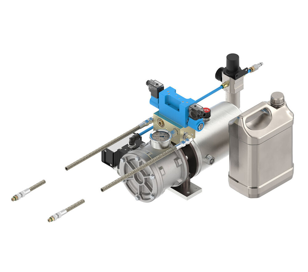 130mm Hydraulic Self-Centering Vise Pump Kits