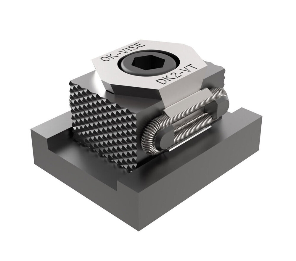 OK-Vise Blank System Dual Direction Clamp Modules Extended Base