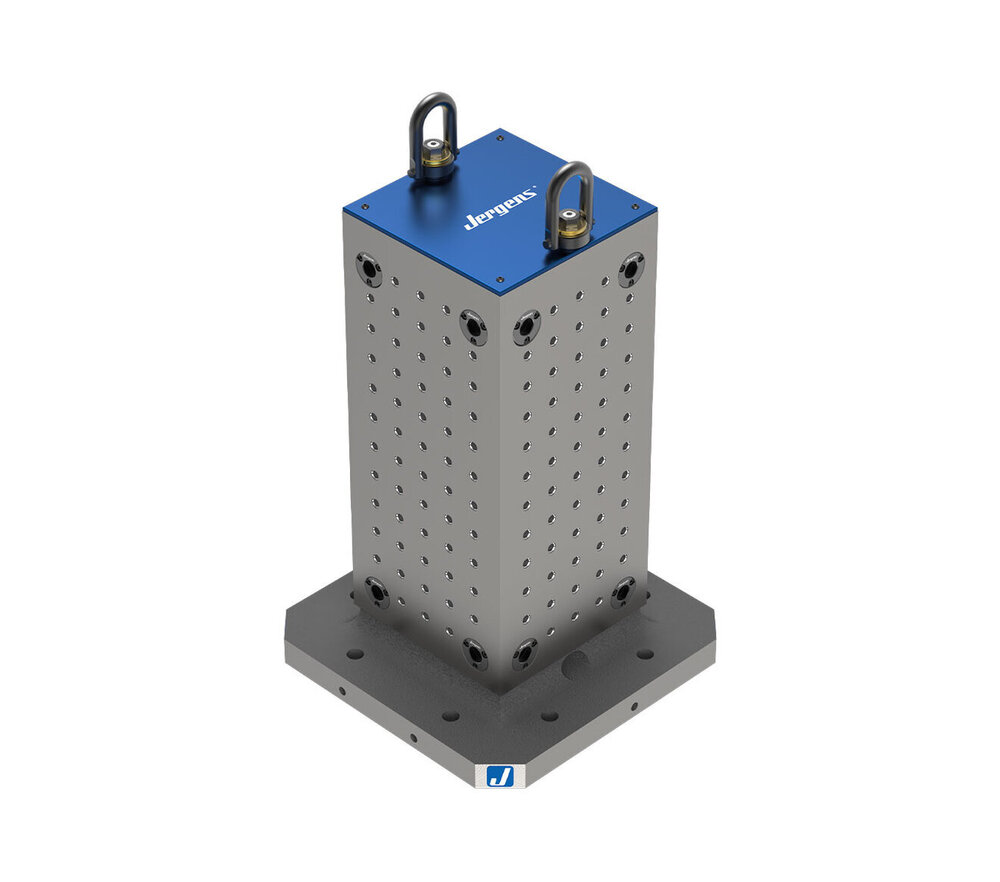 Cast Iron Ball Lock & QLS 4-Sided Tooling Columns