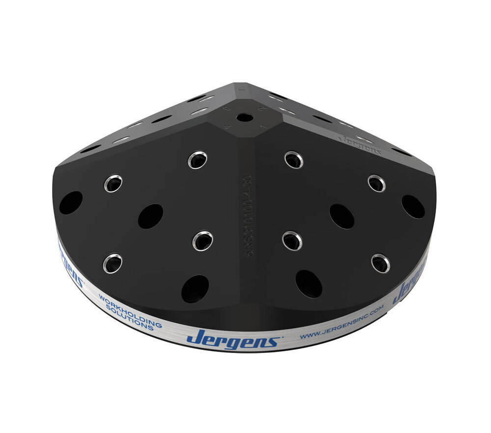 5-axis Pyramid Risers - Color: Black