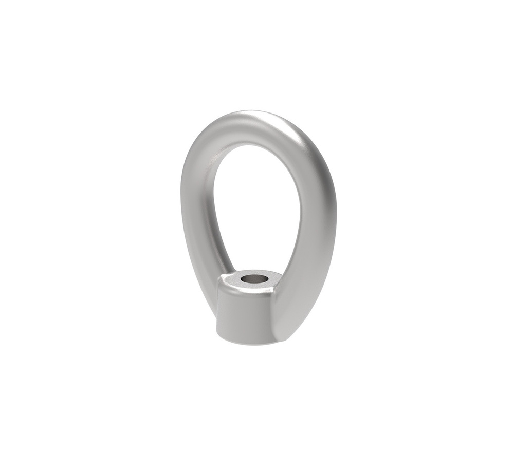 Eye Nuts - Color: Silver