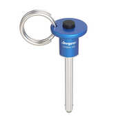 300 Series Button Handle Quick Release Pin - Color: Silver