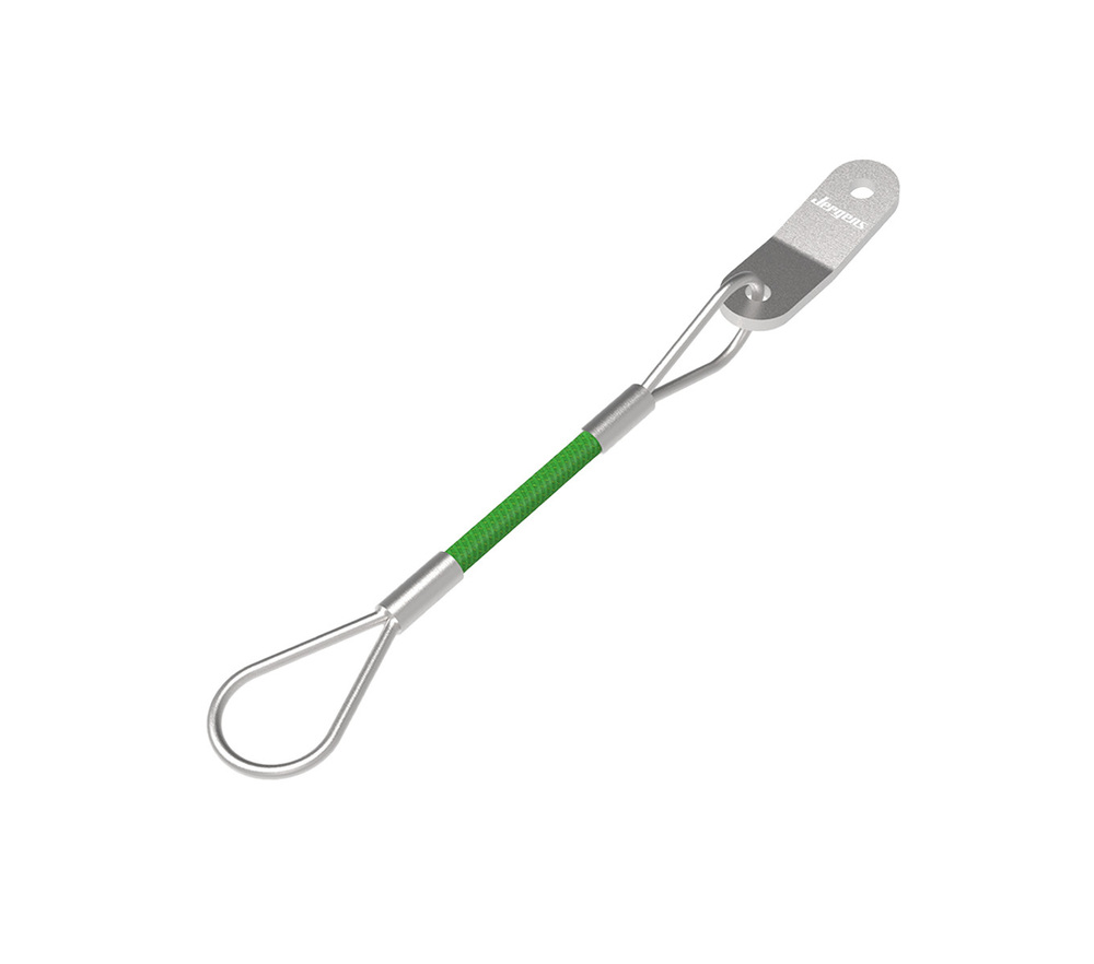 Aluminum Oval Tab Standard Lanyard