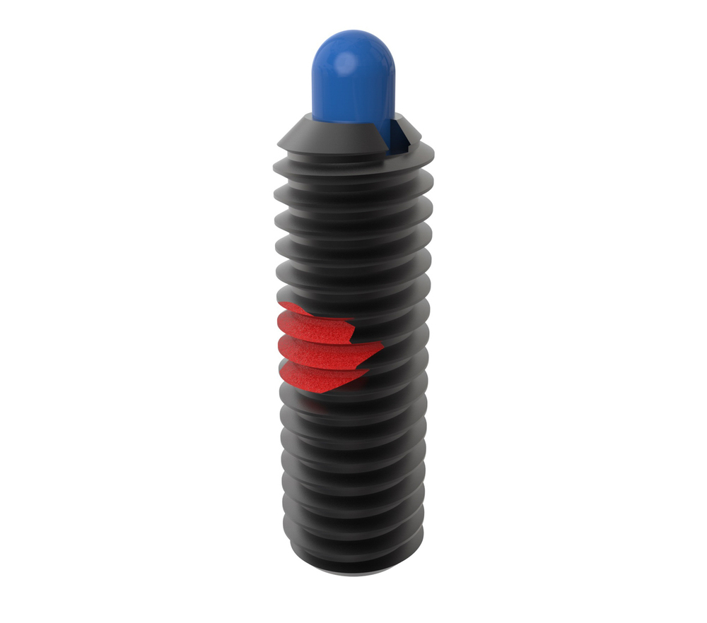 Delrin Tip - Steel Spring Plungers