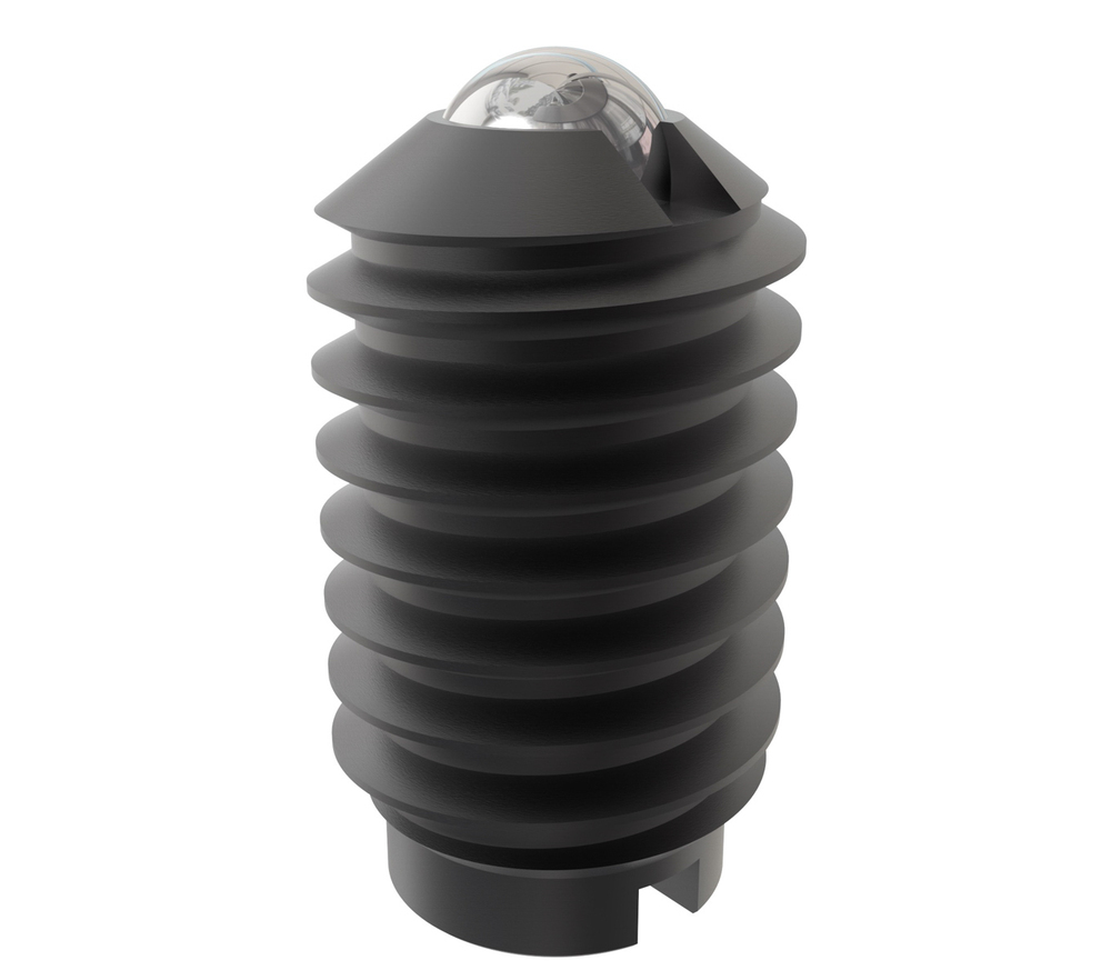 Steel Ball Plungers - Color: Black