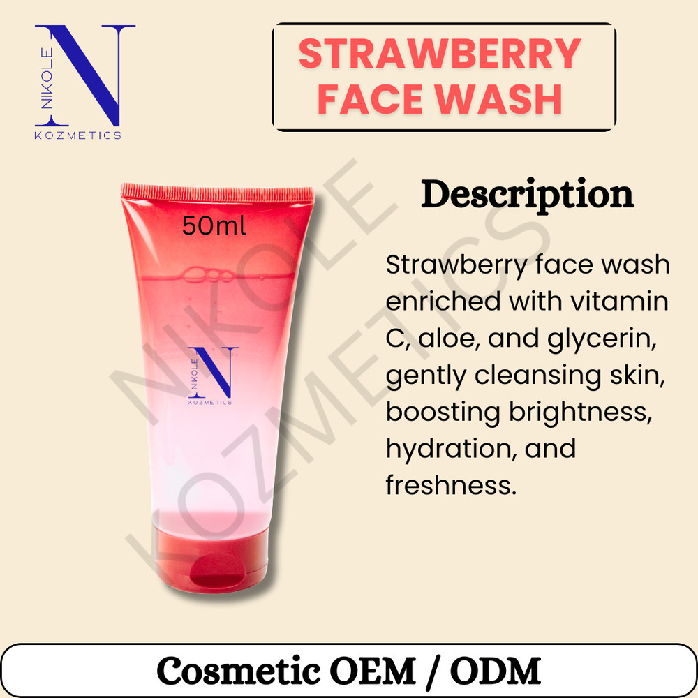 Strawberry Face Wash - Attributes: Smudge Proof