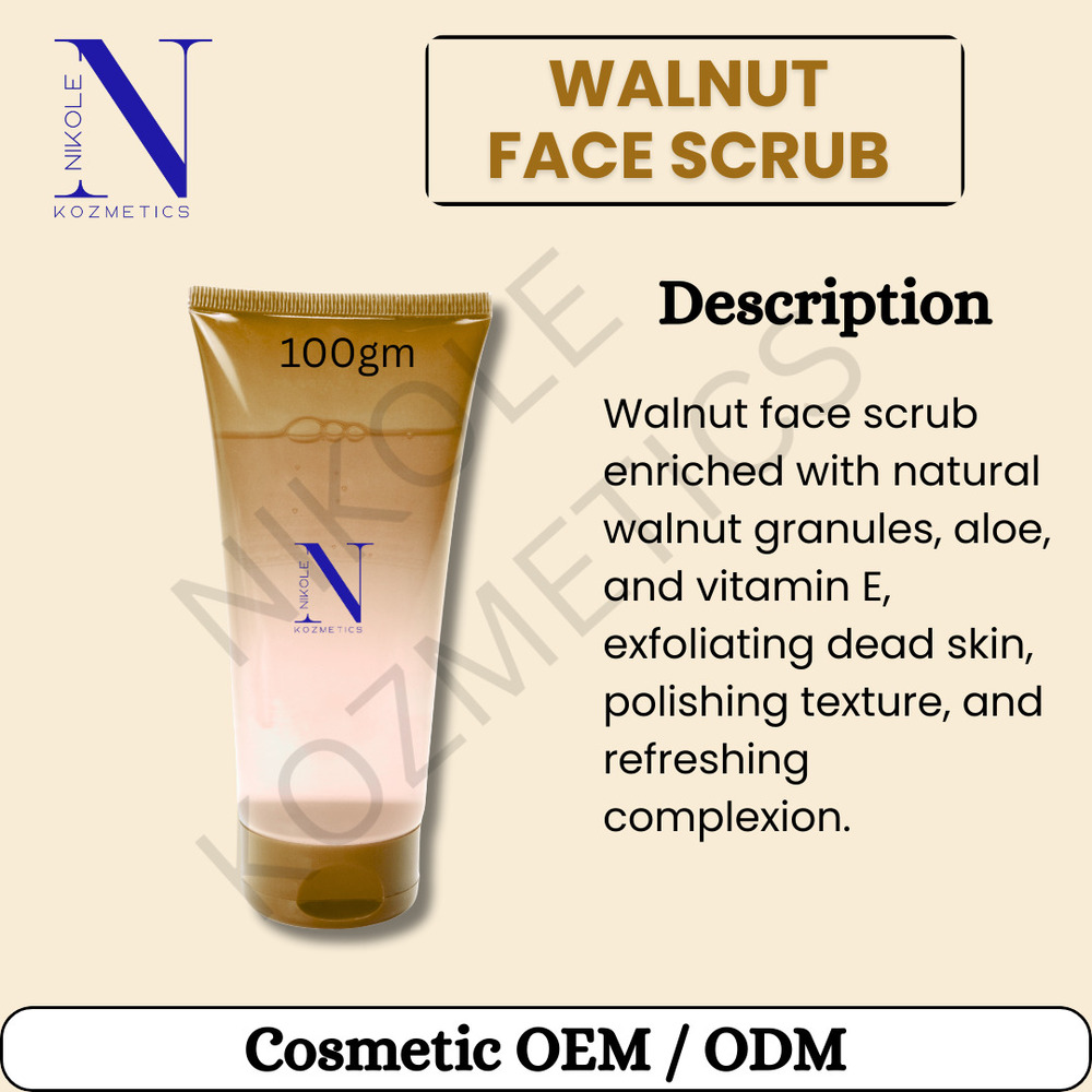 Walnut Face Scrub - Attributes: Smudge Proof