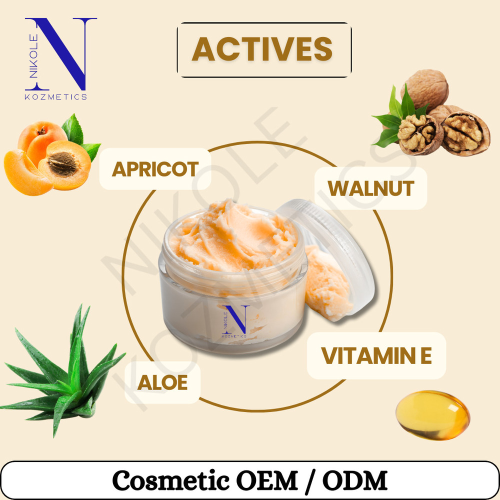 Apricot Face Scrub - Attributes: Smudge Proof