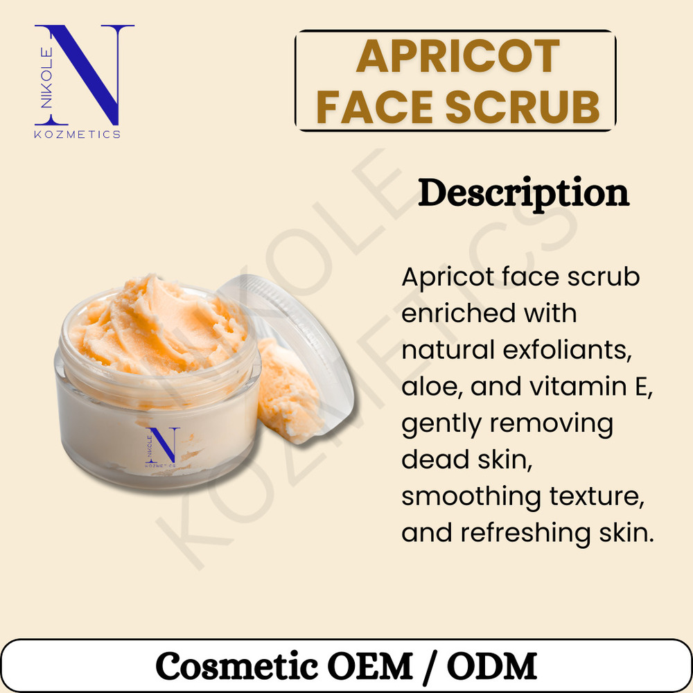 Apricot Face Scrub - Attributes: Smudge Proof